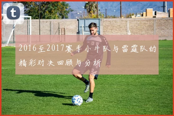 2016至2017赛季小牛队与雷霆队的精彩对决回顾与分析